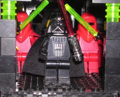 Darth Vader mit zwei Imperialen Wachen