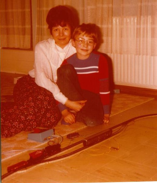 Die erste Eisenbahn Weihnachten 1977